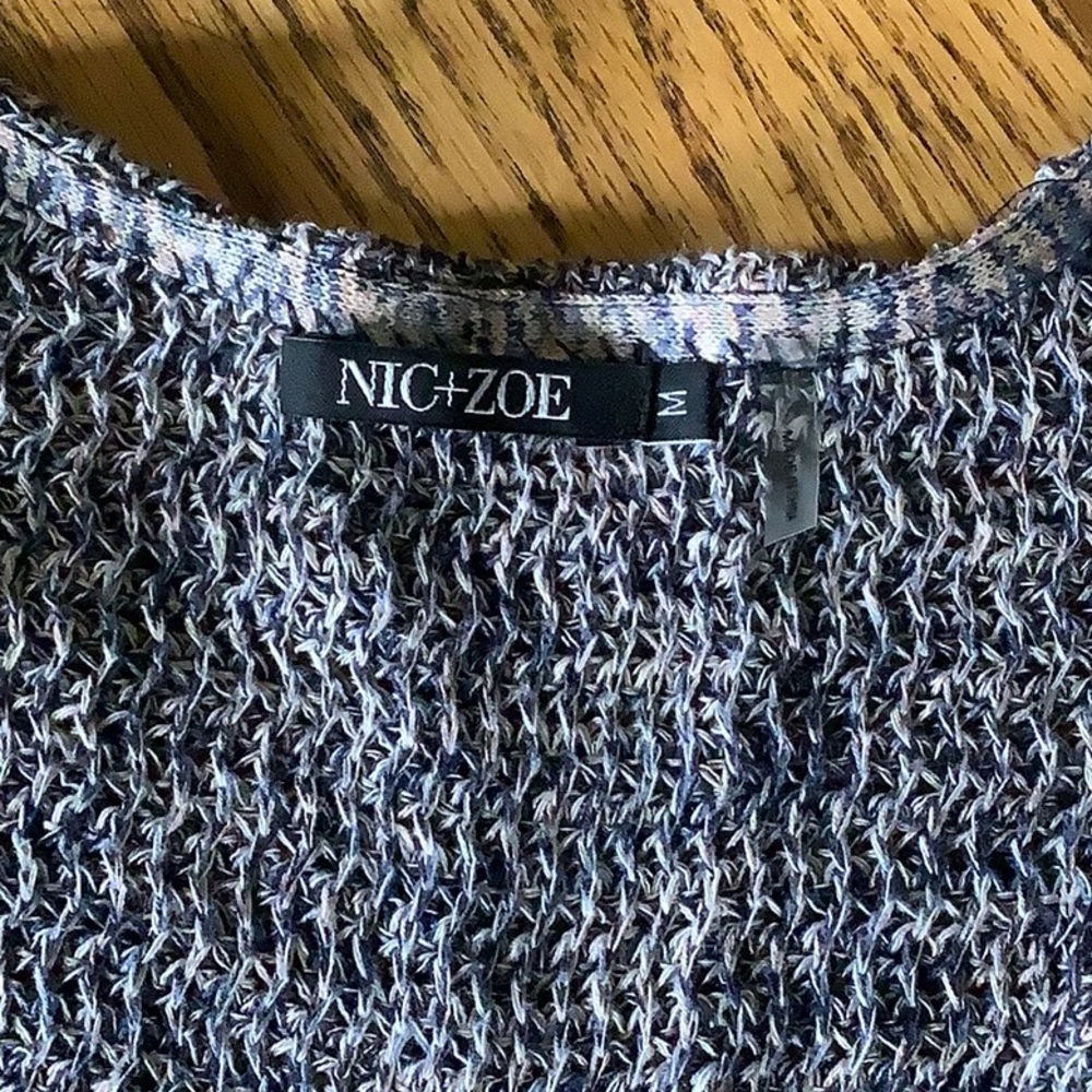 Nic + Zoe women’s sweater M - Picture 4 of 5